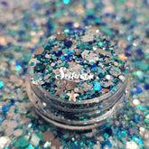 Aruba Chunky Glitter - Blue Glitter